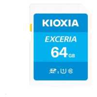 Karta KIOXIA Exceria SD 64GB N203, UHS-I U1 Class 10