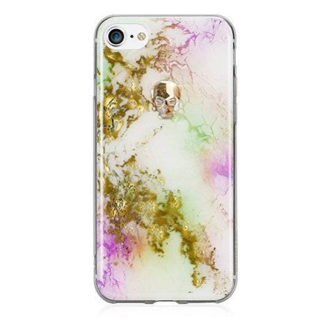 Swarovski kryt Treasure pre iPhone 8 - Unicorn/Gold Skull