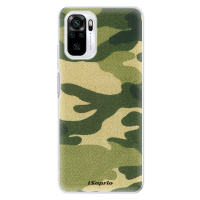 Odolné silikónové puzdro iSaprio - Green Camuflage 01 - Xiaomi Redmi Note 10 / Note 10S