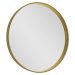 NOTION okrúhle zrkadlo v ráme ø 80cm, zlato mat NT800G