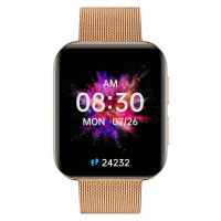 Garett Smartwatch GRC MAXX Gold steel