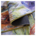domtextilu.sk Fenomenálny farebný koberec s motívom pávích pierok 40981-187445  80 x 150 cm krém