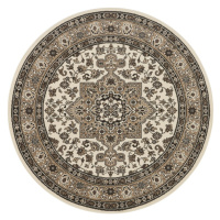 Kruhový koberec Mirkan 104105 Beige - 160x160 (průměr) kruh cm Nouristan - Hanse Home koberce