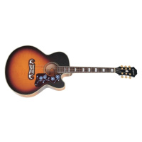 Epiphone J-200 EC Studio - Vintage Sunburst