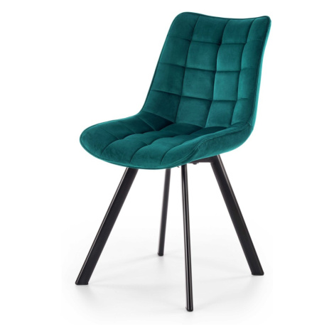 Dizajnová stolička DESIGNBLOG K332 tyrkysová Halmar