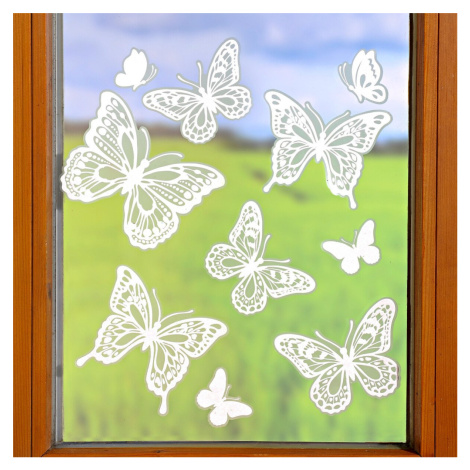 10-dielny obraz na okno "Motýle"