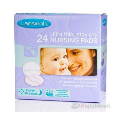 LANSINOH Jednorázové vložky do podprsenky 24ks