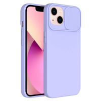 Silikónové puzdro na Apple iPhone 14 Pro Max Slide TPU fialové