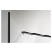POLYSAN - ZOOM LINE BLACK štvrťkruhová sprchová zástena 900x900, číre sklo, ľavá ZL2615BL
