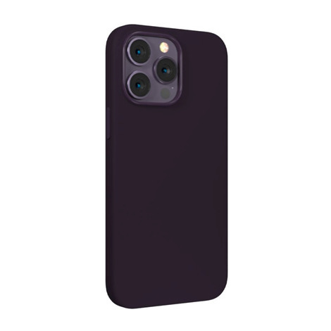 Devia kryt Nature Series Silicone Magnetic Case pre iPhone 14 Pro - Purple