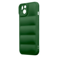 OBAL:ME Puffy Kryt pre Apple iPhone 13 Dark Green