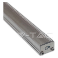 Profil LED Al, 16,76x10,3x1000mm kryt číry úzky VT-7101 (V-TAC)(54)(61)