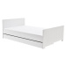 Biela detská posteľ 140x200 cm Blanco – Pinio