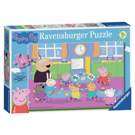 Ravensburger Prasiatko Peppa v škole 35 dielikov