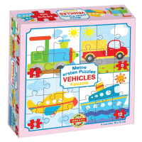 Dohány detské puzzle Moje prvé puzzle vozidlá 500-6