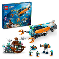 LEGO® City 60379 Prieskumná ponorka na dne mora