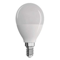 EMOS LED žiarovka Classic Mini Globe / E14 / 7,3 W (60 W) / 806 lm / teplá biela, 1525731213