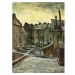Obraz - reprodukcia 50x70 cm Houses Seen from the Back, Vincent van Gogh – Fedkolor