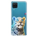 Odolné silikónové puzdro iSaprio - Leopard With Butterfly - Samsung Galaxy A12