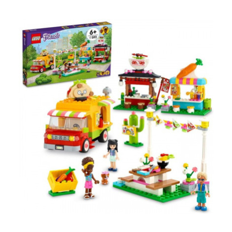 LEGO® Friends Pouličný trh s jedlom LEGO®