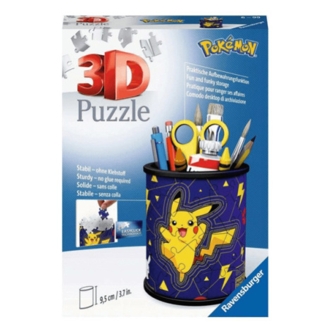 Ravensburger Pokémon 3D Puzzle stojan na ceruzky - 54 dielikov