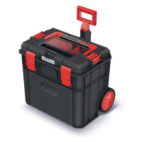 Kufr na nářadí XEBLOCCK ALLU LOG 54,6 x 38 x 51 cm černo-červený