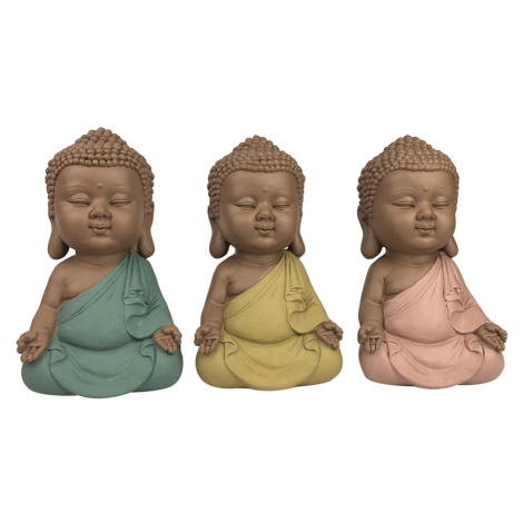 Signes Grimalt  Linda Buddha Set 3 Jednotiek  Sochy Viacfarebná