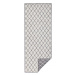 Kusový koberec Twin-Wendeteppiche 103118 grau creme Rozmery koberca: 80x150