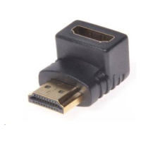 PREMIUMCORD HDMI M/F adaptér ohnutý do pravého uhla