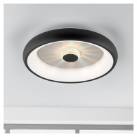 Vertigo LED stropné svietidlo, CCT, Ø 46,5 cm, čierna