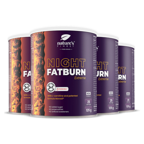 100% Morosil | 4x Night FatBurn Extreme od Nature's Finest | Nejlepší Noční Produkty pro Hubnutí