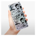 Odolné silikónové puzdro iSaprio - Comics 01 - black - Samsung Galaxy A50