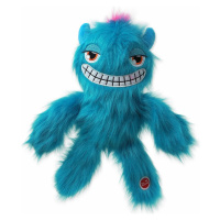 Hračka Dog Fantasy Monsters strašidlo pískacie chlpaté modré 35cm