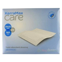 KerraMax Care krytie na rany, superabsorpčné, neadhezívne, 20x22cm, 10 ks
