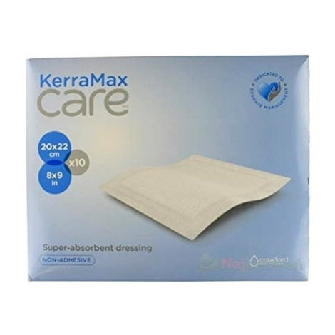 KerraMax Care krytie na rany, superabsorpčné, neadhezívne, 20x22cm, 10 ks 3M
