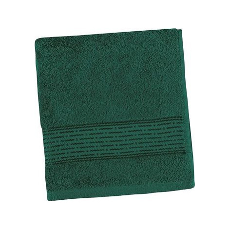 Bellatex Froté kolekcia Prúžok - Uterák 16/36 – 50 × 100 cm – tmavo zelená
