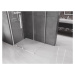 MEXEN/S - Velár sprchovací kút 110 x 75, transparent, biela 871-110-075-01-20