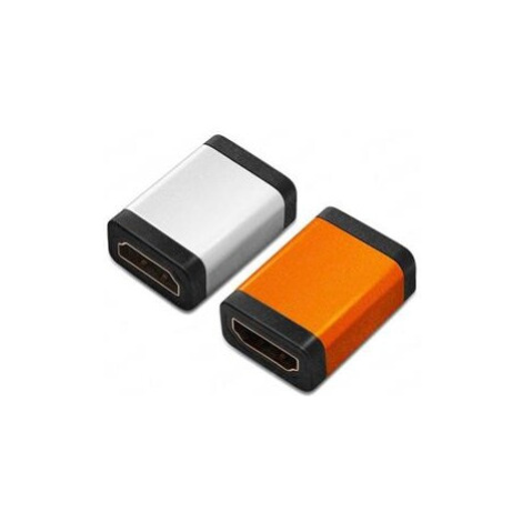 PremiumCord Adaptér spojka HDMI A - HDMI A Female/Female oranžová