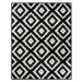 Kusový koberec Hamla 105477 Black Cream - 120x170 cm Hanse Home Collection koberce