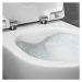 Laufen - Pro Závesné WC s WC doskou Slim, SlowClose, Rimless, biela H8669570000001