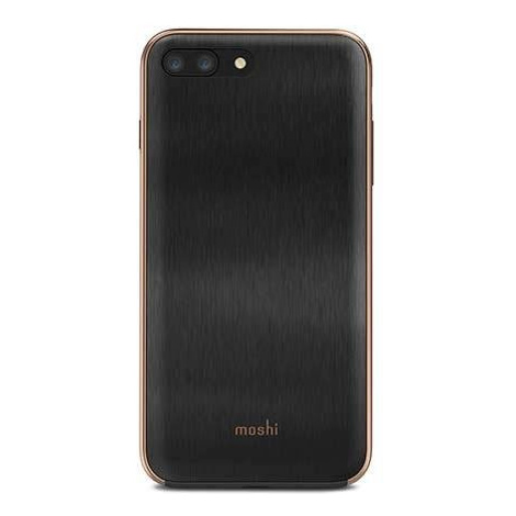 Moshi kryt iGlaze pre iPhone 7 Plus/8 Plus - Armour Black