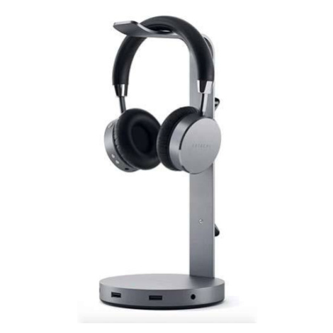 Satechi stojan na slúchadlá USB Headphone Stand - Space Grey Aluminium