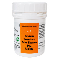 ADLER PHARMA Nr.1 Calcium fluoratum D12 400 tabliet