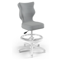 ET Kancelárska stolička Petit - svetlosivá Rozmer: 133 - 159 cm