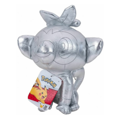 BOTI Pokémon plyšák Grookey Silver Version 20 cm