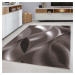 Kusový koberec Plus 8008 brown Rozmery koberca: 160x230