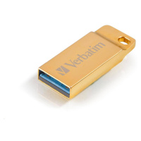 VERBATIM Flash Disk 64GB Metal Executive, USB 3.0, zlatá