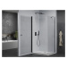 MEXEN/S - Pretória sprchovací kút 70x120, transparent, čierna + sprchová vanička vrátane sifónu 