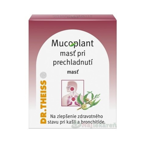 Mucoplant masť pri prechladnutí 20 g