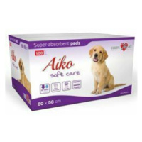 Absorpčná podložka pre psov Aiko Soft Care 60x58cm 100ks